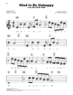 Glad To Be Unhappy von Lorenz Hart (Download) 