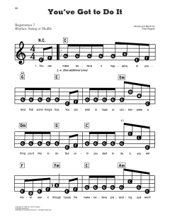 You've Got To Do It von Fred Rogers (Download) 