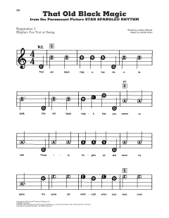 That Old Black Magic von Harold Arlen (Download) 