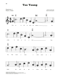 Too Young von Nat King Cole (Download) 