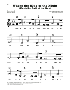 Where The Blue Of The Night von Bing Crosby (Download) 