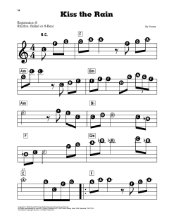 Kiss The Rain (Download) 