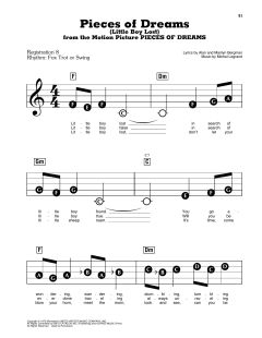 Pieces Of Dreams (Little Boy Lost) von Alan Bergman (Download) 