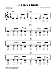 If You Go Away von Barbra Streisand (Download) 