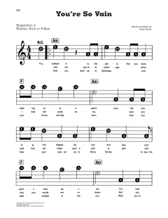 You're So Vain von Carly Simon (Download) 