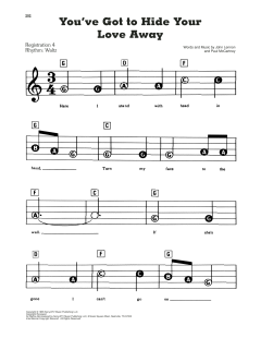 You've Got To Hide Your Love Away von The Beatles (Download) 