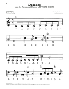 Dolores von Frank Loesser (Download) 