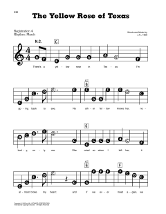 The Yellow Rose Of Texas (Download) 