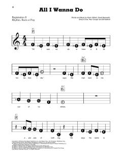 All I Wanna Do von Sheryl Crow (Download) 