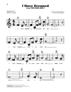 I Have Dreamed von Richard Rodgers (Download) 