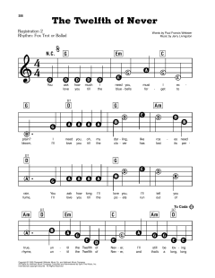 The Twelfth Of Never von Johnny Mathis (Download) 