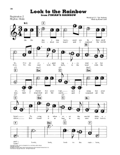 Look To The Rainbow von Burton Lane (Download) 