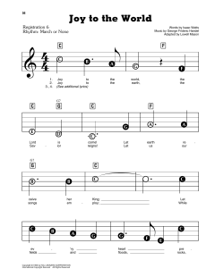 Joy To The World von Isaac Watts (Download) 