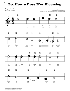 Lo, How A Rose E'er Blooming von Theodore Baker (Download) 