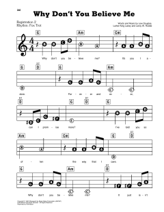 Why Don't You Believe Me von Patti Page (Download) 