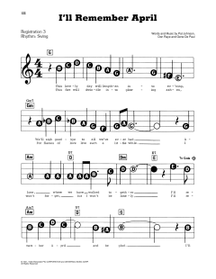 I'll Remember April von Don Raye (Download) 