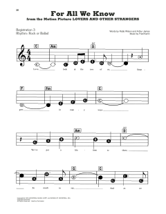 For All We Know von The Carpenters (Download) 