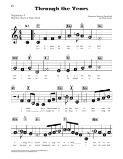 Through The Years von Kenny Rogers (Download) 