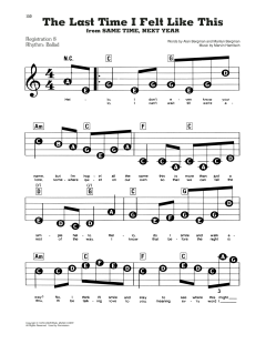 The Last Time I Felt Like This von Alan Bergman (Download) 