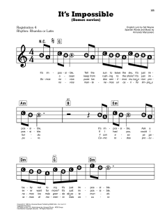 It's Impossible (Somos Novios) von Perry Como (Download) 