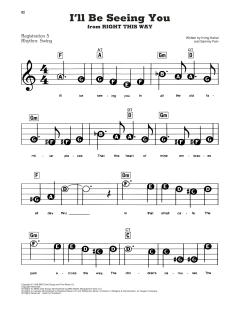 I'll Be Seeing You von Sammy Fain (Download) 