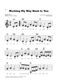 Working My Way Back To You von Sandy Linzer (Download) 