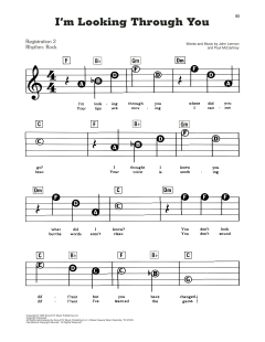 I'm Looking Through You von The Beatles (Download) 