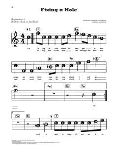 Fixing A Hole von The Beatles (Download) 