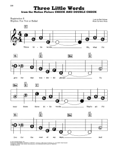 Three Little Words von Harry Ruby (Download) 