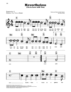 Nevertheless (I'm In Love With You) von Harry Ruby (Download) 