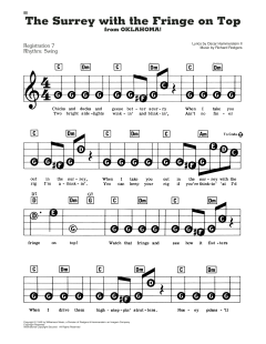 The Surrey With The Fringe On Top von Rodgers & Hammerstein (Download) 