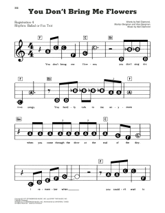 You Don't Bring Me Flowers von Alan Bergman (Download) 