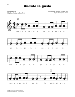 Cuanto Le Gusta von Ray Gilbert (Download) 