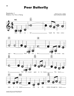 Poor Butterfly von Raymond Hubbell (Download) 