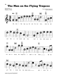 The Man On The Flying Trapeze von Alfred Lee (Download) 