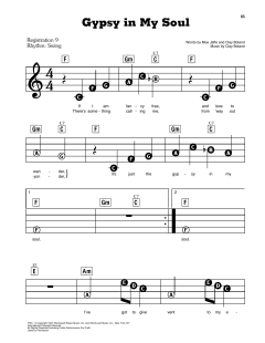 Gypsy In My Soul von Moe Jaffe (Download) 