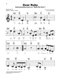 Dear Ruby von Thelonious Monk (Download) 