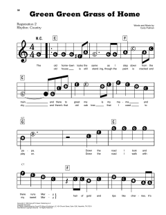 Green Green Grass Of Home von Porter Wagoner (Download) 