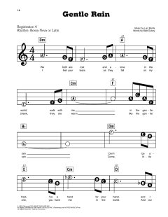 Gentle Rain von Barbra Streisand (Download) 