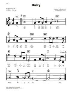 Ruby von Heinz Roemheld (Download) 