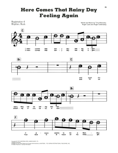 Here Comes That Rainy Day Feeling Again von Roger Cook (Download) 