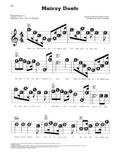 Mairzy Doats von Al Hoffman (Download) 