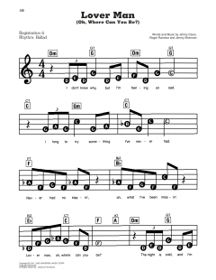 Lover Man (Oh, Where Can You Be?) von Billie Holiday (Download) 