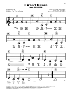 I Won't Dance von Fred Astaire (Download) 