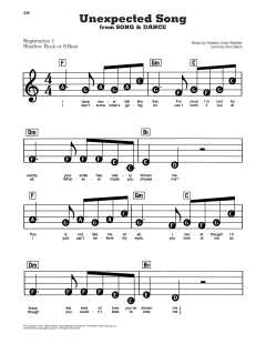 Unexpected Song von Bernadette Peters (Download) 