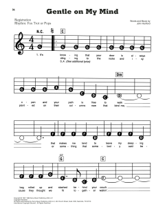 Gentle On My Mind von Glen Campbell (Download) 