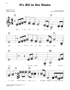 It's All In The Game von Tommy Edwards (Download) 