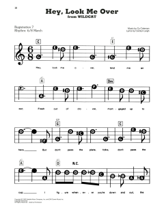 Hey, Look Me Over von Cy Coleman (Download) 