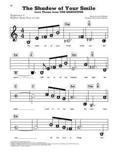 The Shadow Of Your Smile von Johnny Mandel (Download) 