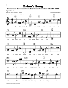 Brian's Song von Michel Legrand (Download) 